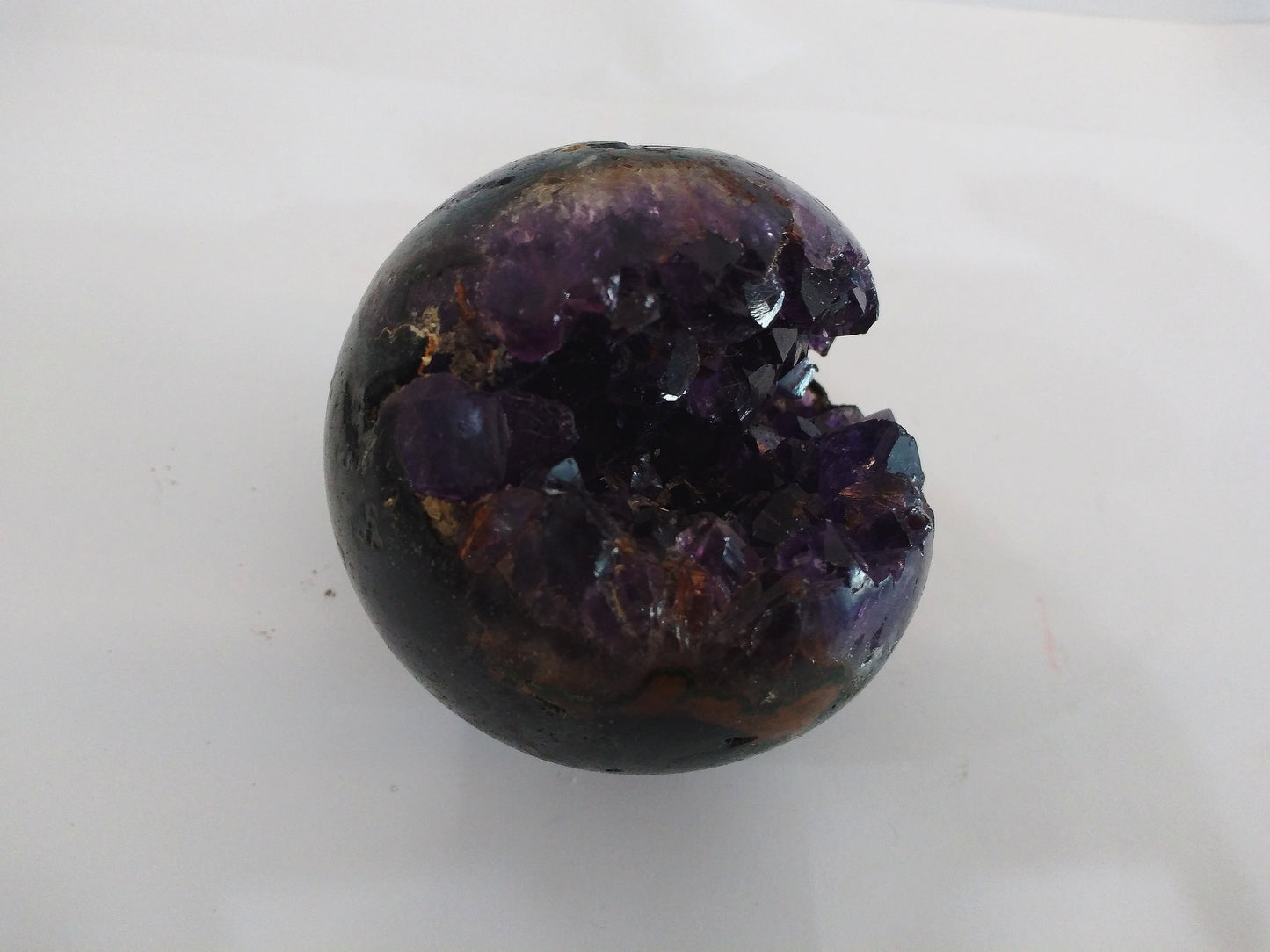 Laughing Amethyst Druzy Shpere